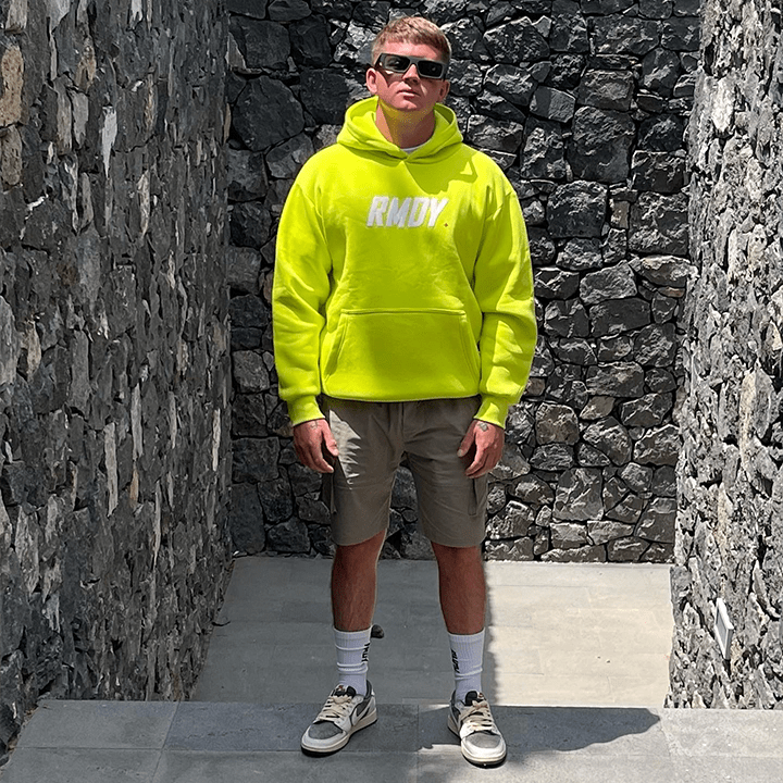 Flaschengrün OG RMDY. Kapuzenpullover