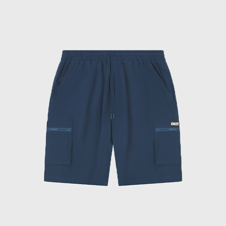 Navy Tech Cargo Shorts