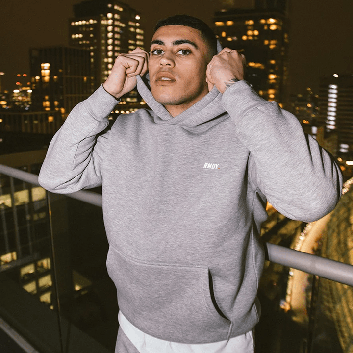 Grey RMDY. Hoodie