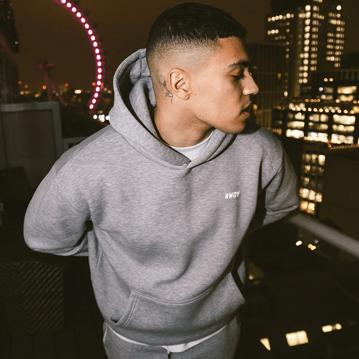 Grey RMDY. Hoodie
