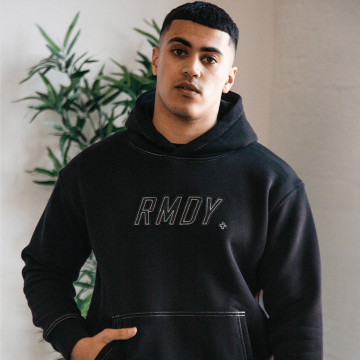 Flaschengrün OG RMDY. Kapuzenpullover