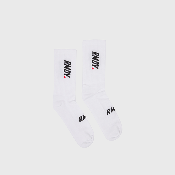 <transcy>Weiß RMDY. Socken</transcy>