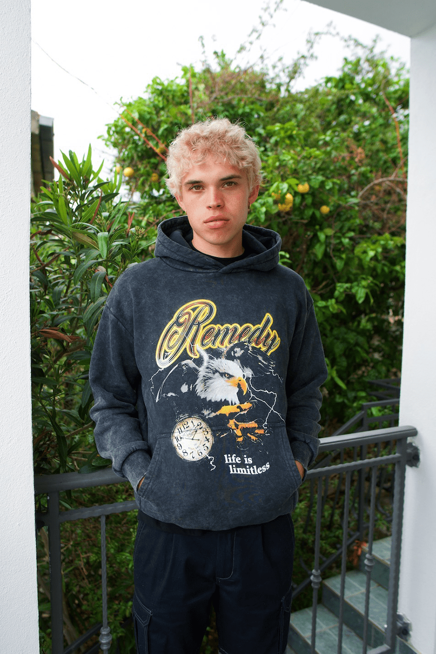 Life's Limitless Eagle Graphic Hoodie