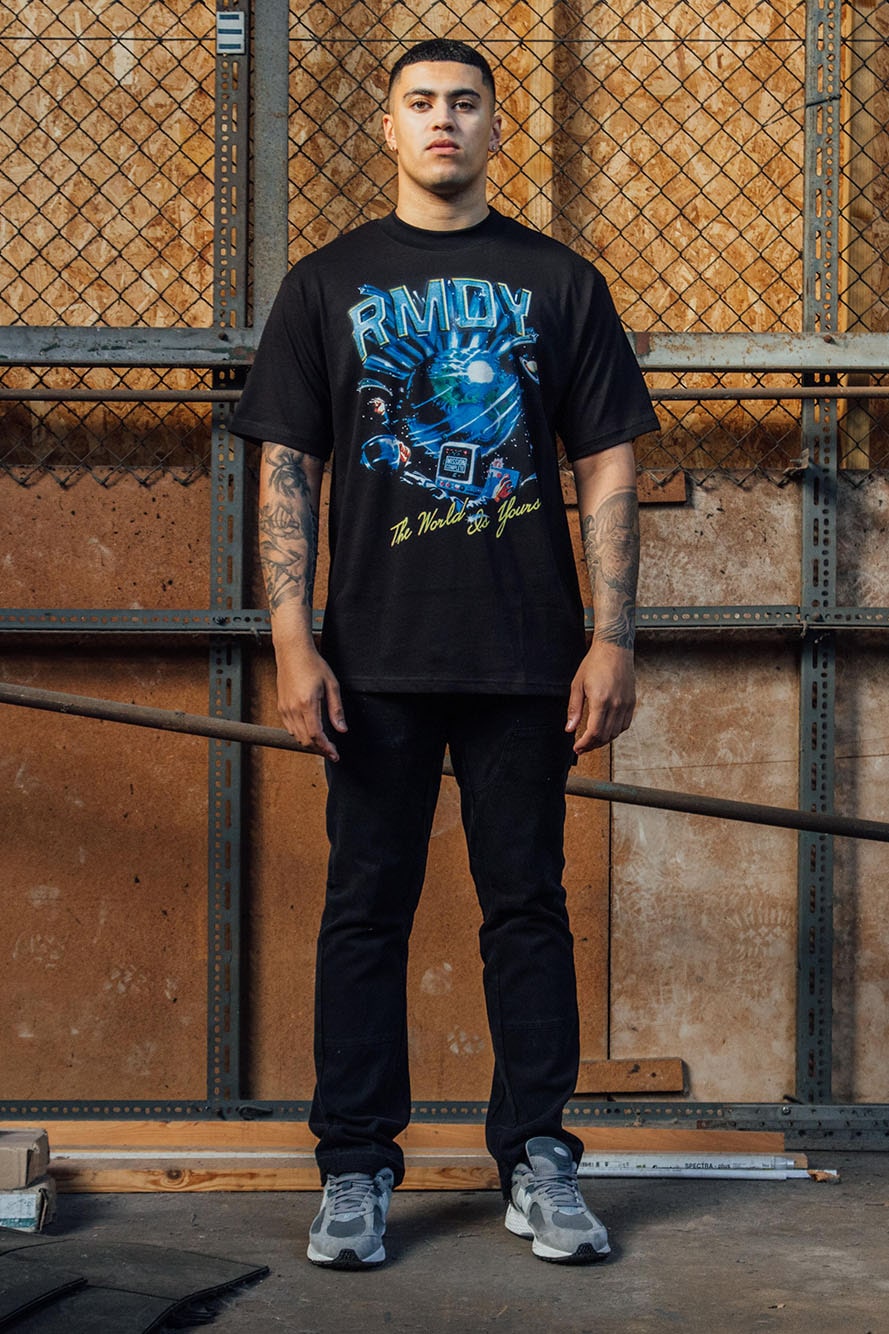 Future 2.0 Black Graphic Tee