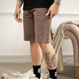 Brown Carpenter Cargo Shorts