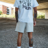 Stone Grey Find Your RMDY. Jogger Shorts