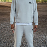 Moon Grey Bubble Hoodie