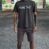 Camo Brown Blurred RMDY. Graphic Tee