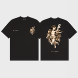 Saint Angel Graphic Tee Black