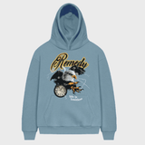 Eagle Petrol grafische hoodie