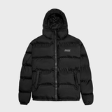 Black Kabru Hooded Puffer Jacket