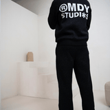 Black Knit RMDY. Studios Jumper