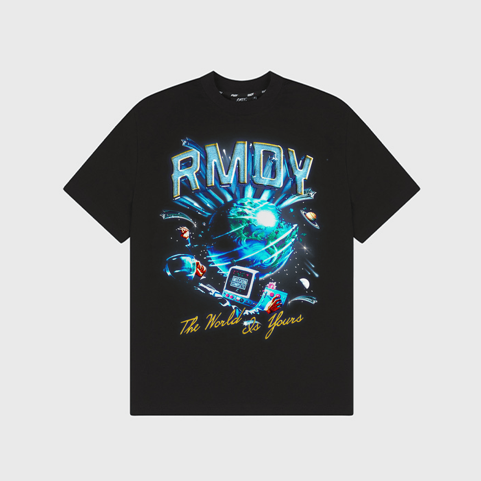 Future 2.0 Black Graphic Tee