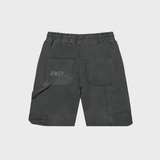 Grey Carpenter Denim Shorts