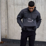 Dove RMDY. Grey 1/4 Zip Fleece