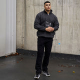 Dove RMDY. Grey 1/4 Zip Fleece