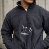 Dove RMDY. Grey 1/4 Zip Fleece