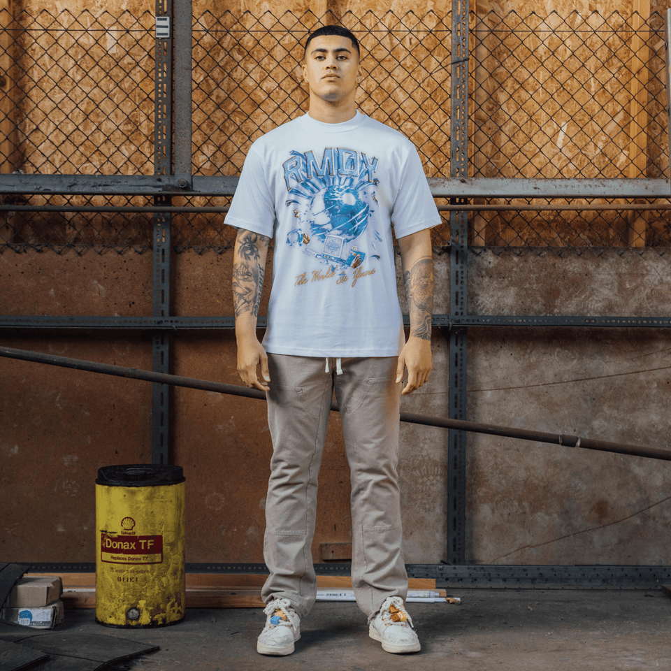 Future 2.0 White Graphic Tee