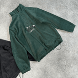 Dove RMDY. Bottle Green 1/4 Zip Fleece