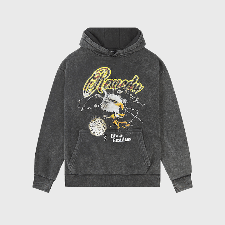 Life's Limitless Eagle Graphic Hoodie