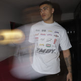 RMDY. Sports White Graphic Tee