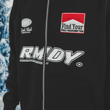 RMDY Sports Zip Up Jacket Black