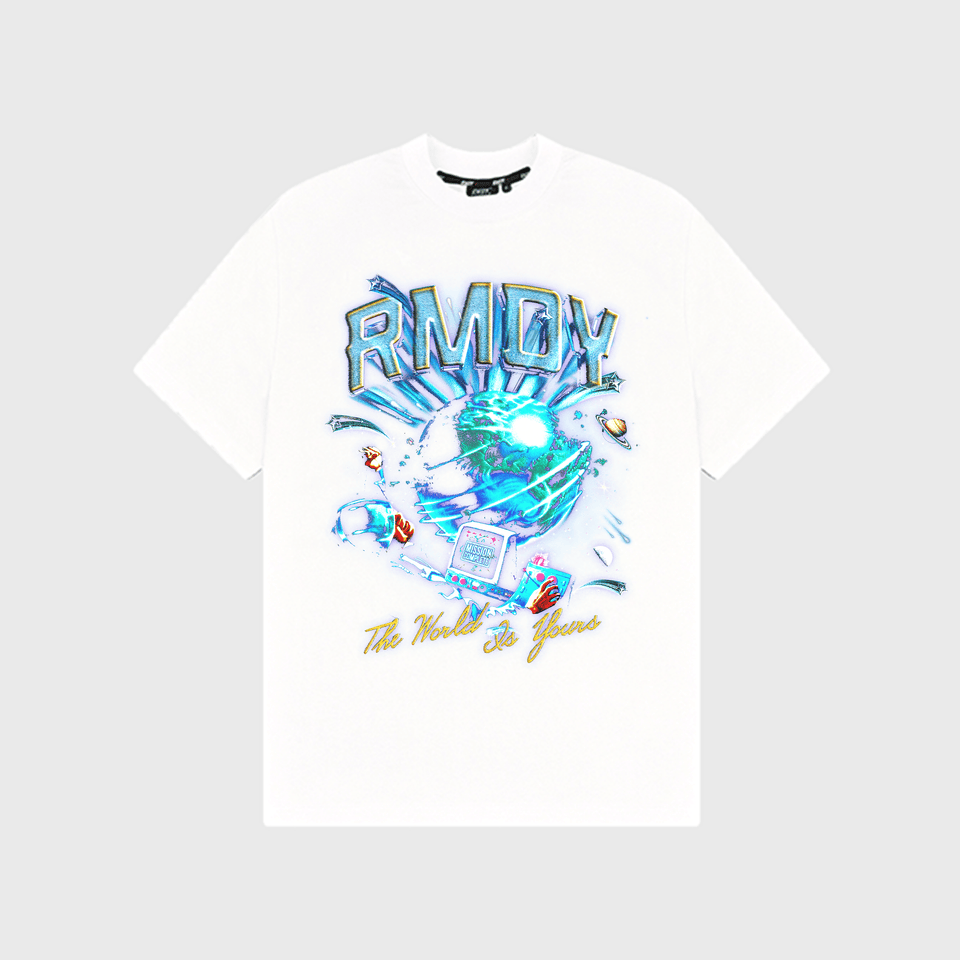 Future 2.0 White Graphic Tee
