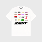 RMDY. Sports White Graphic Tee