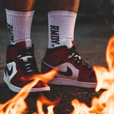 White RMDY. Socks