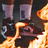 White RMDY. Socks