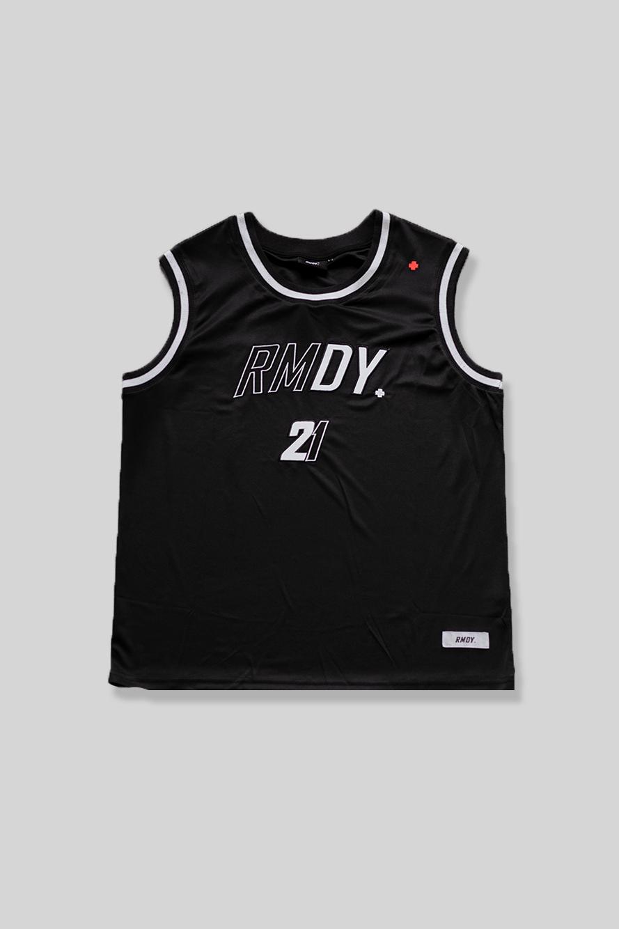 Black RMDY. Basketball Jersey