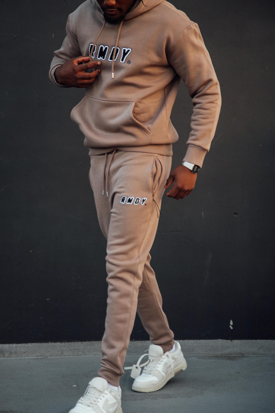Taupe Chenille Joggers