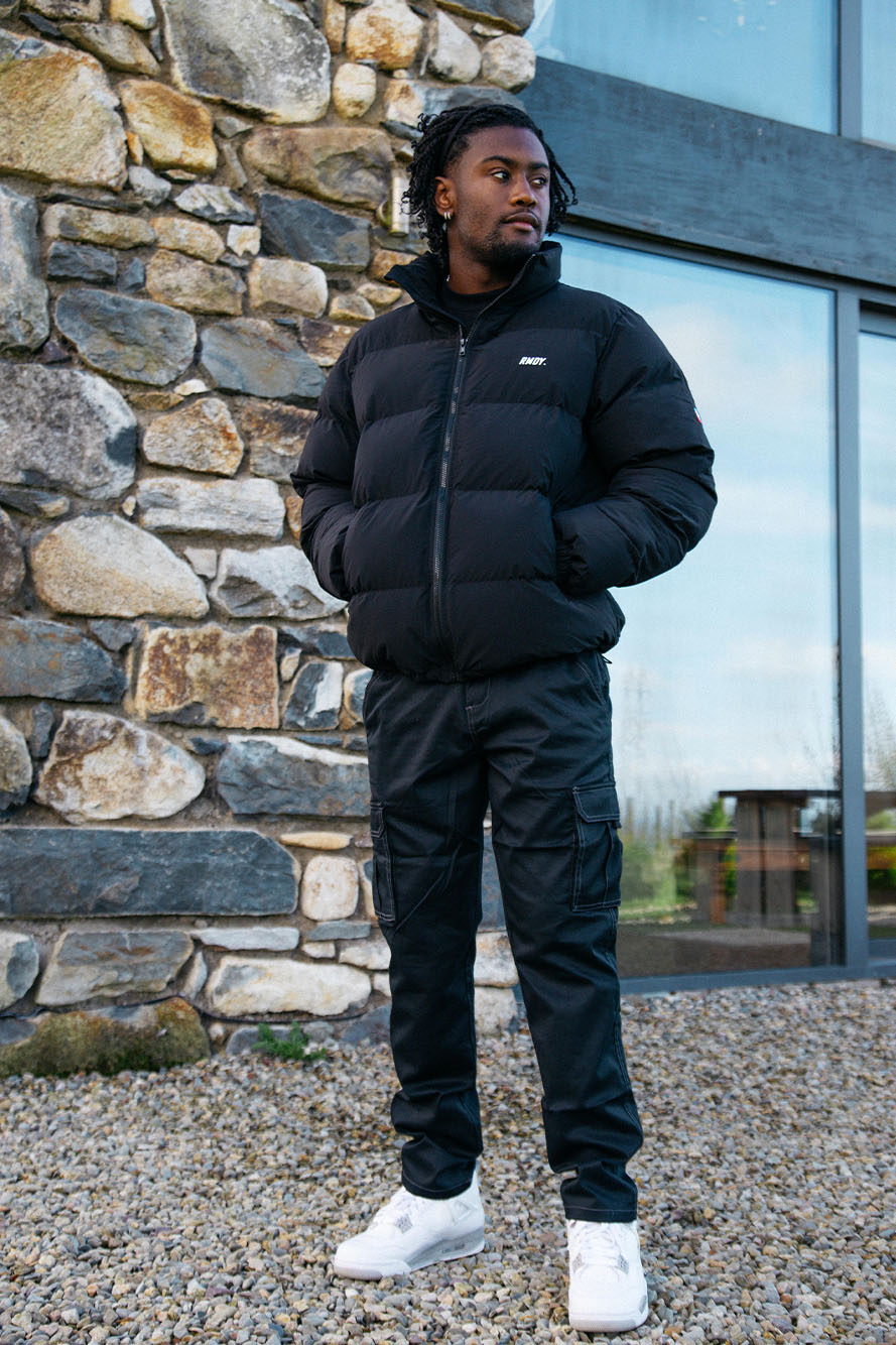 Black RMDY. Puffer Jacket