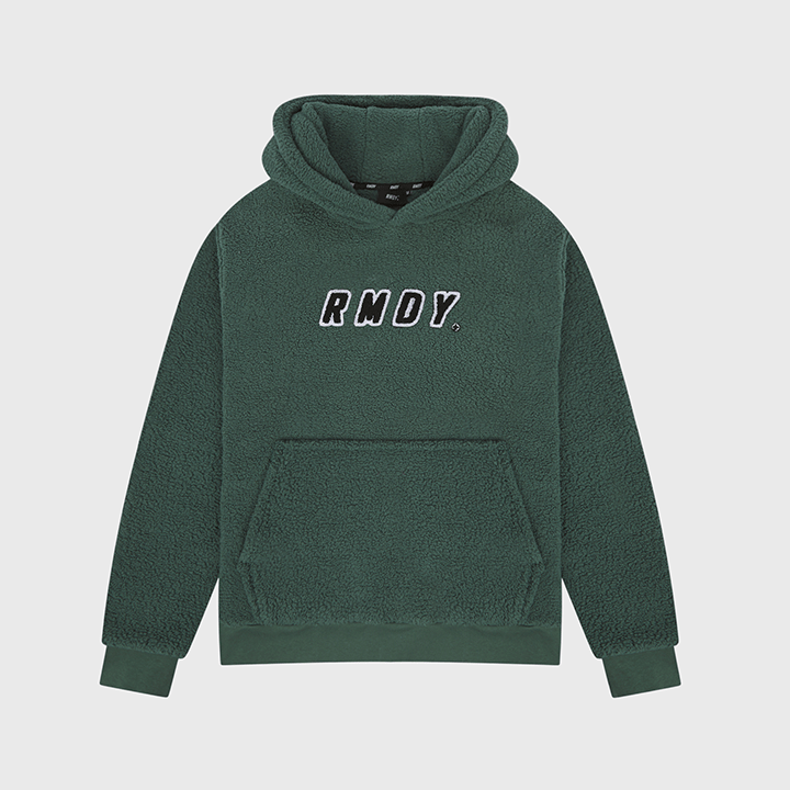Forest Green Sherpa Hoodie