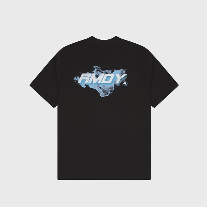 Black "In The Smoke" Graphic Tee